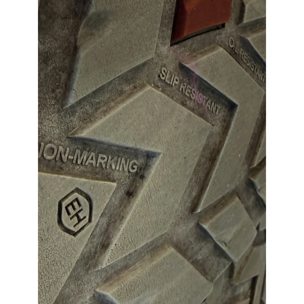 Brunt Marin Comp Toe Work Boot Size 13 6" Slip & Oil Resistant Brown F2413 18 - Picture 8 of 13